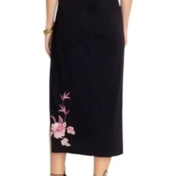 NWT Johnny Was XL Embroidered Knit Dress - Picture 3 of 7